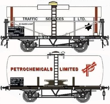 Sketches of BR ferry tanks