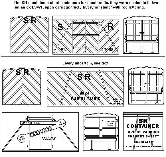 SR closed container liveries