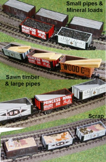 Photo of Shedload Models wagon loads