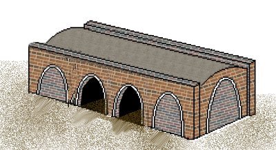 Sketch showing typical Scotch kiln as used for bricks and tiles