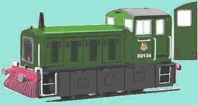 Sketch of Class 04 loco