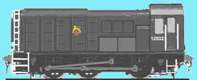 Sketch of LMS Jackshaft shunter