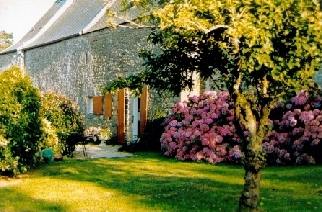 Rear View of Cottage and Back Garden